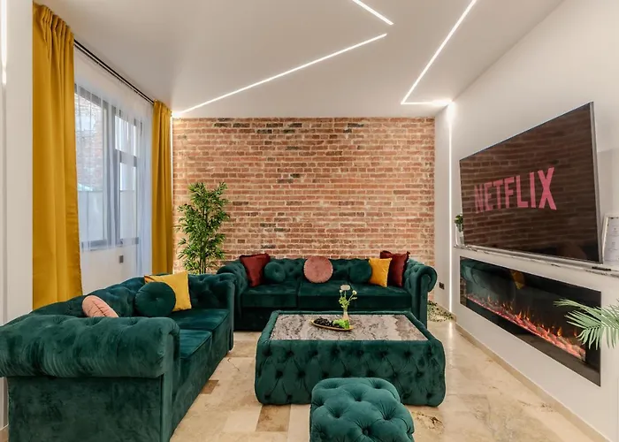 Apartmán Luxury Living: Smart 2br At Unirii Square Bukurešť